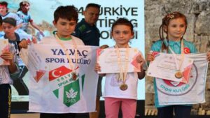 Genç Oryantiringciler Türkiye Şampiyonasında parladı