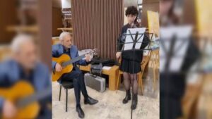 Zamanın Ötesi sergisine müzikle sanatsal dokunuş Görsel ve işitsel şölen