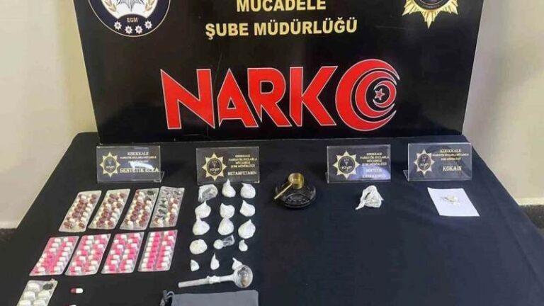 Kırıkkale’de narkotik operasyonu: