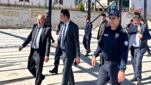 Kayatürk, Keskin’de Pazar inşaatını inceledi