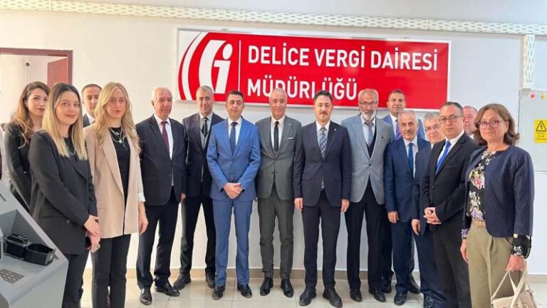 Delice’de Vergi Dairesi Müdürlüğü hizmete açıldı