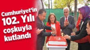 Öğrenciler, Cumhuriyet’in 102. Yılını coşkuyla kutladı