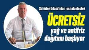Şoförler Odası’ndan esnafa destek