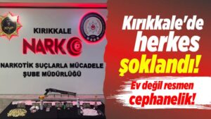 Kırıkkale’de uyuşturucu operasyonu!
