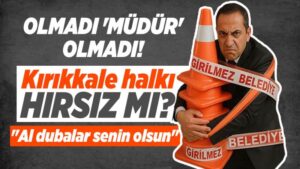 Fen İşleri Müdüründen şaşırtan iddia: “Dubalar çalınıyor”