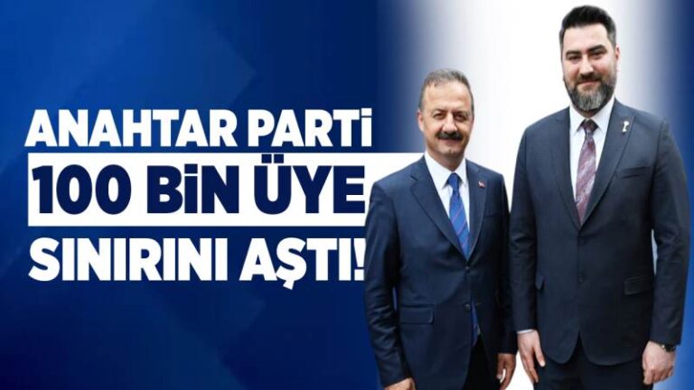 Anahtar Parti 100 bin üye sınırını aştı!