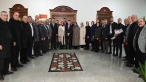 Muhtarlardan Vali Sarıibrahim’e hayırlı olsun ziyareti