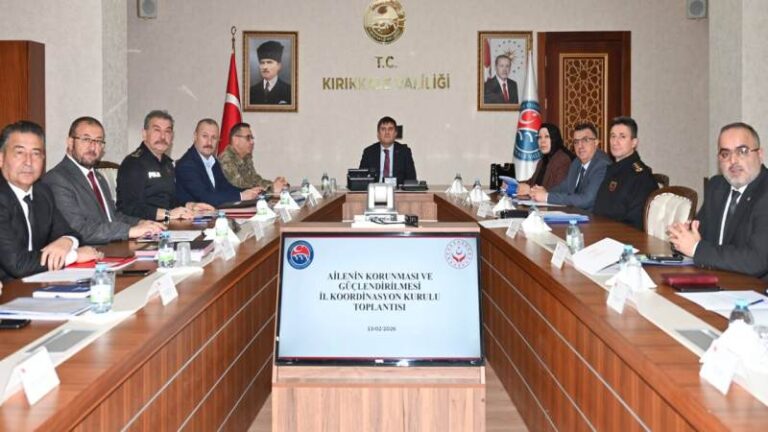 Aile yapısının korunması için Valilikte kritik toplantı