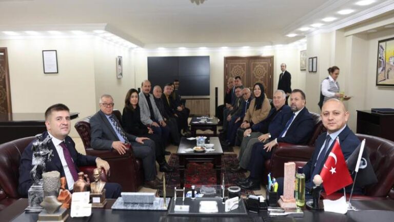 Vali Sarıibrahim’den Kırıkkale Belediyesi’ne ziyaret