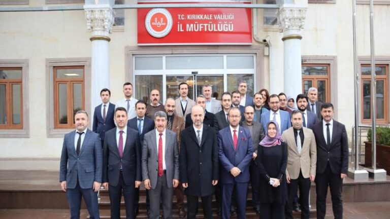 Kırıkkale’nin yeni Müftüsü Abdurrahman Kotan görevine başladı