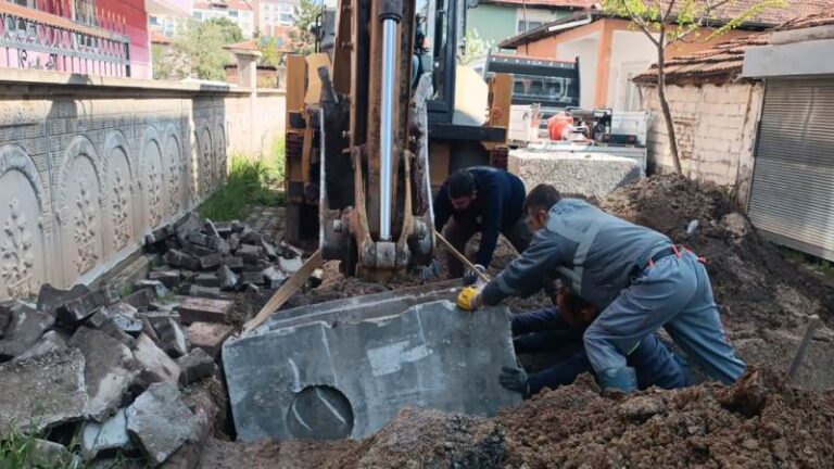 Kırıkkale Belediyesi’nden altyapı hamlesi